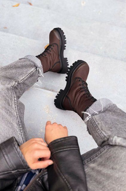 Ботинки Mara Cordura Line Dark Chocolate фото