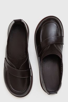 Анатомічні лофери Margo Chocolate Leather фото