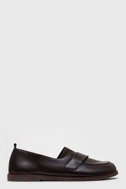 Анатомічні лофери Margo Chocolate Leather фото