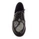 Туфлі з пітоновим принтом, Чорний, 36