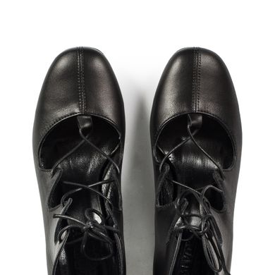 Туфли открытые черные фото
