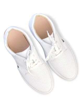 Кросівки білі літні фото