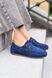 Жіночі топсайдери Matisse Blue Suede, Синій, 37, 24 см