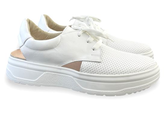 Кросівки білі літні фото