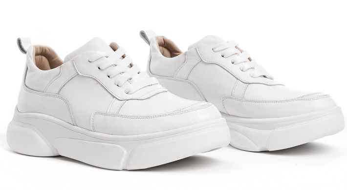 Белые массивные кроссовки фото