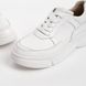 Белые массивные кроссовки, Белый, 36